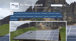 Desktop Screenshot of demasi-impianti.it